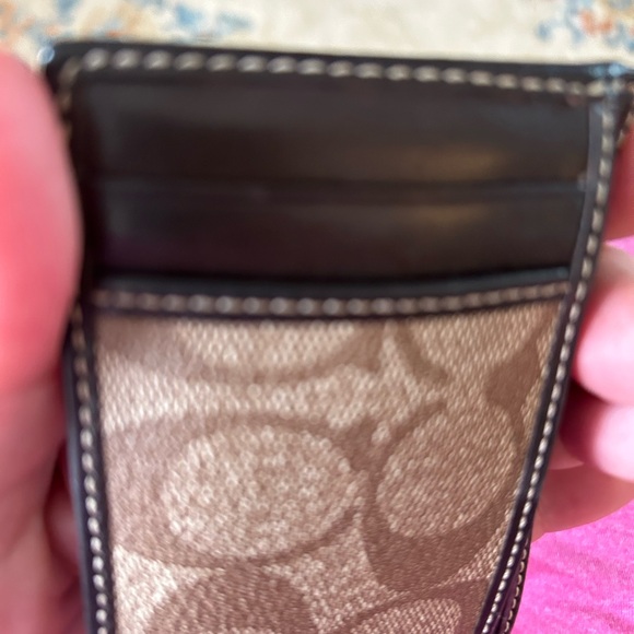 Coach card and money holder. Vintage. Never used - Picture 5 of 6